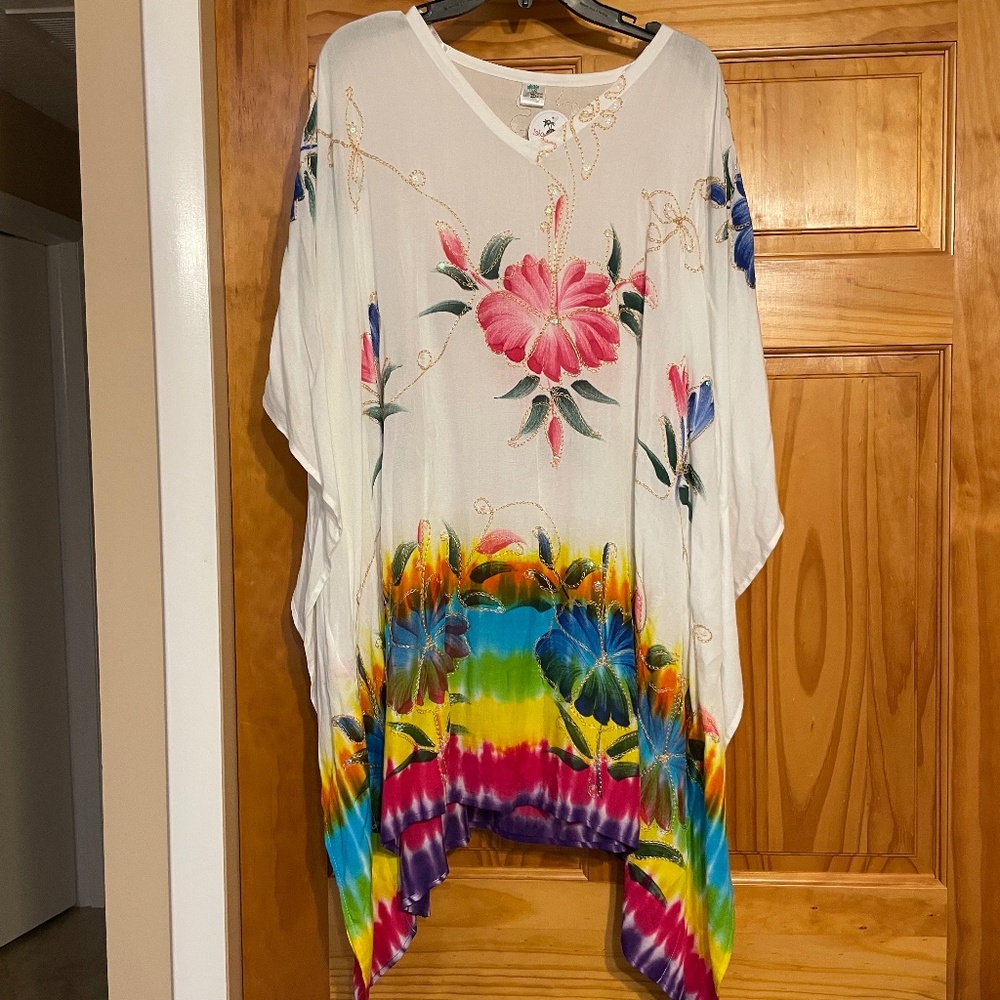 Island Planet Beach Coverup NWT